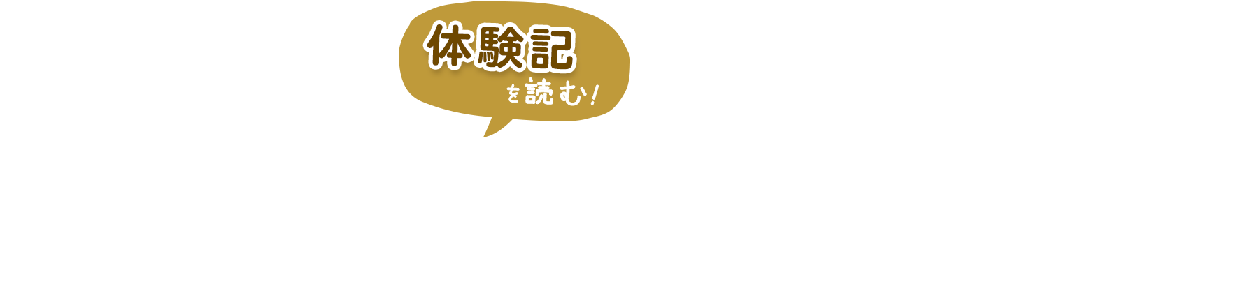 体験記を読む